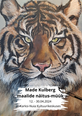 Made Kulberg maalide näitus-müük